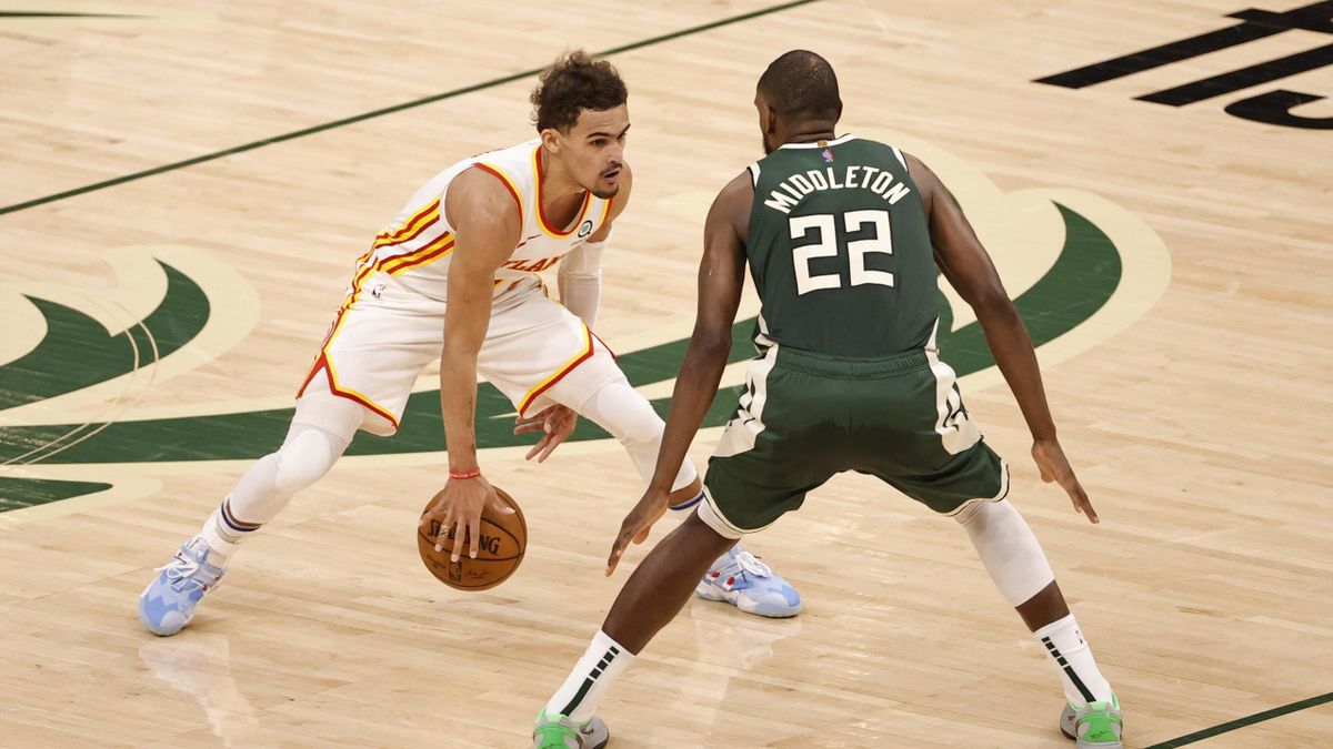 Playoffs NBA 2021 Un espectacular Trae Young golpea primero en las