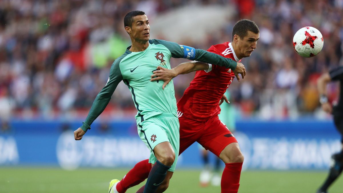 Cristiano Ronaldo im Spiel gegen Russland