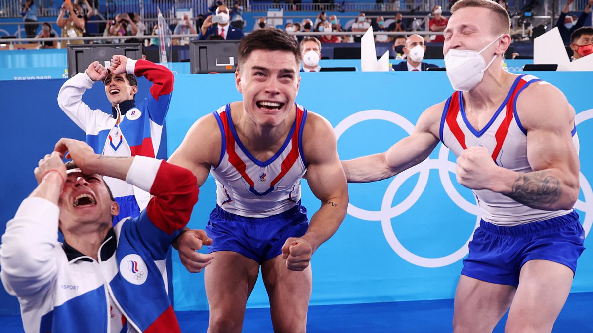 Российские гимнасты выиграли олимпийское золото