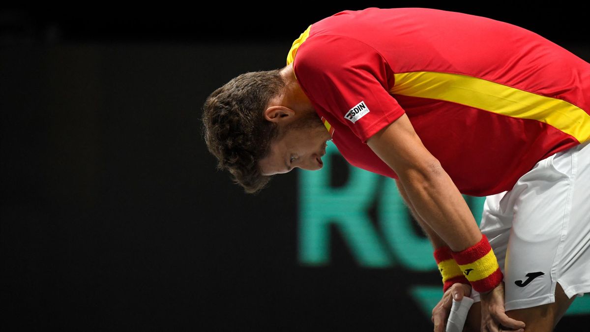 La delusione di Pablo Carreno Busta, Russia-Spagna, Coppa Davis, Getty Images