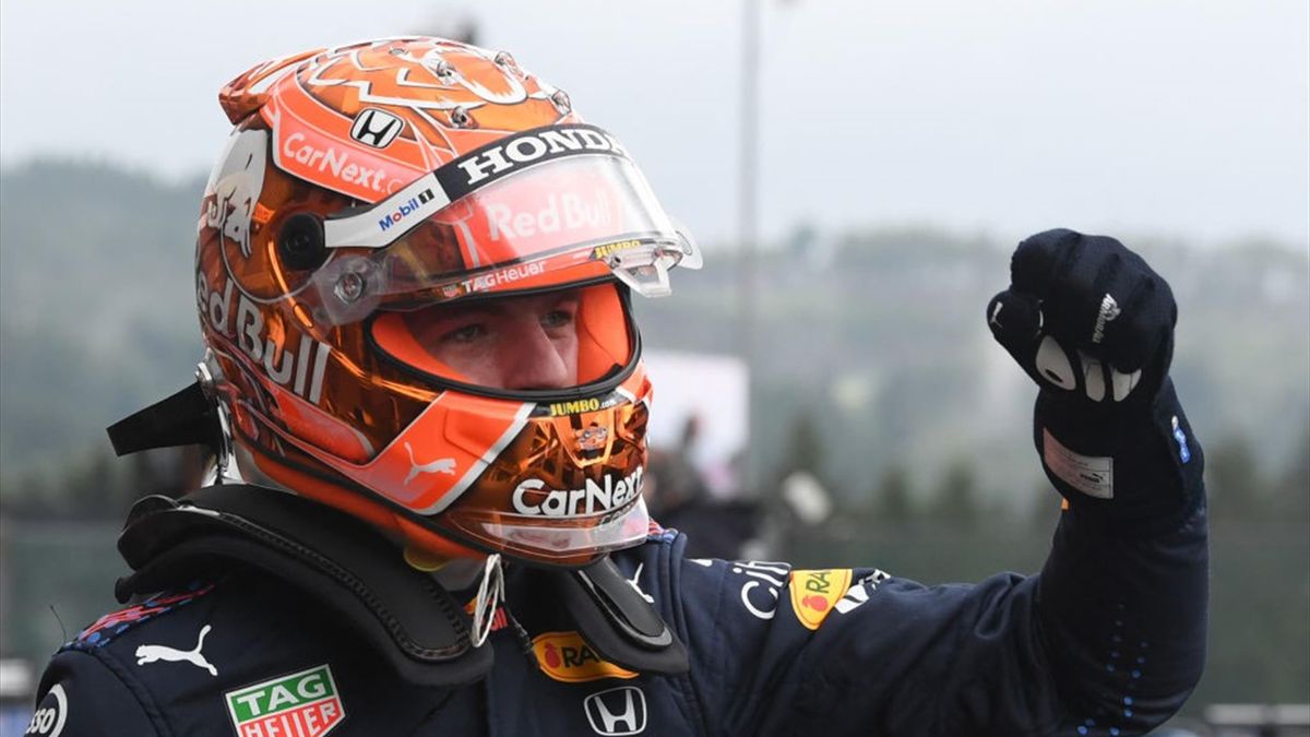 Verstappen (Red Bull) au Grand Prix de Belgique 2021