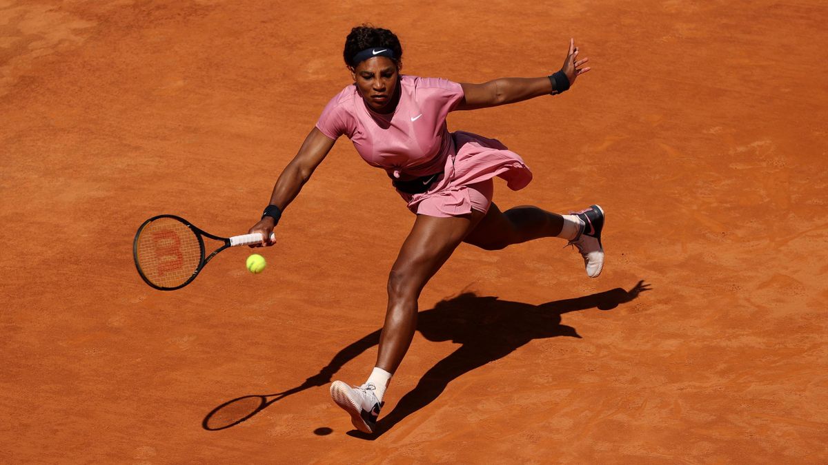 Serena Williams was the top seed in Parma