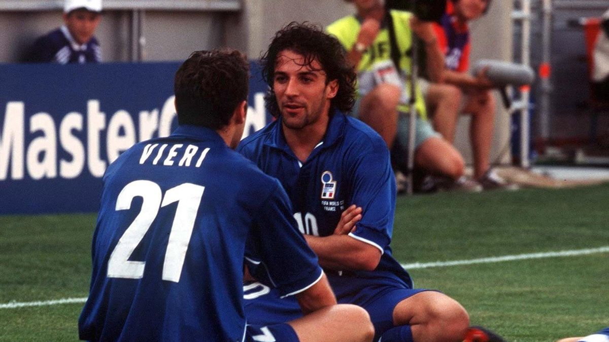 Francia '98, Christian VIERI e Alessandro DEL PIERO