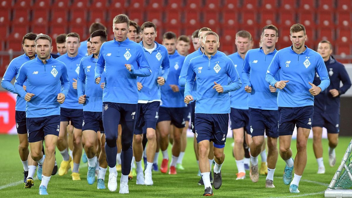 Les joueurs du Dynamo Kiev en 2022
