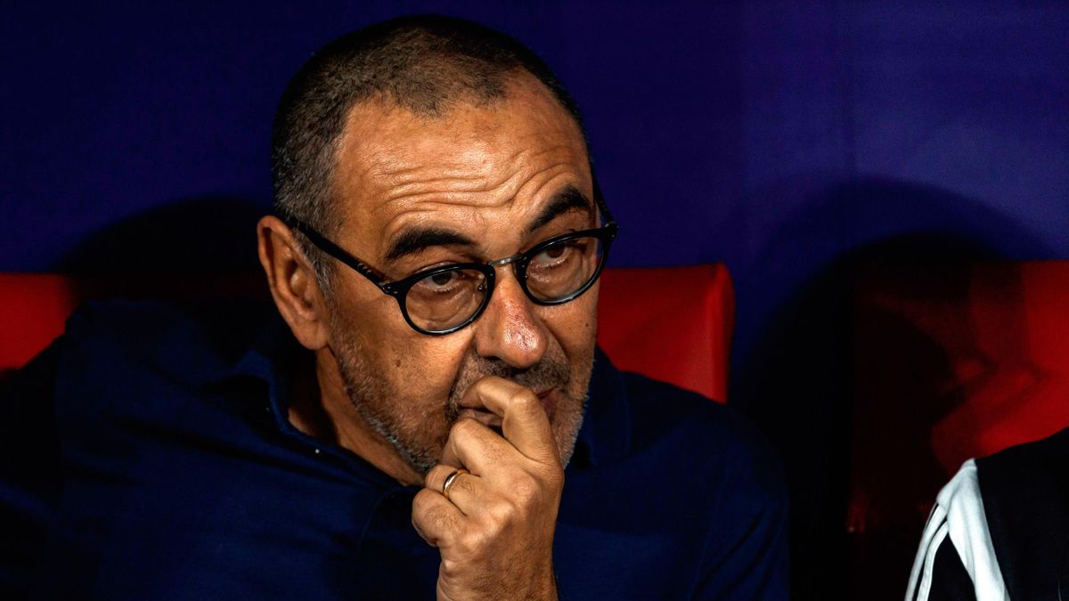Maurizio Sarri, 60 anni, allenatore della Juventus