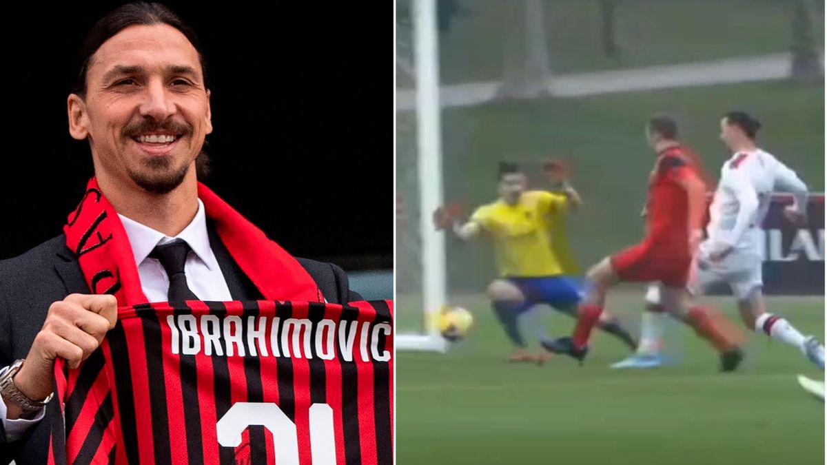 Football News Zlatan Ibrahimovic Scores On First Day As Ac Milan Player Eurosport