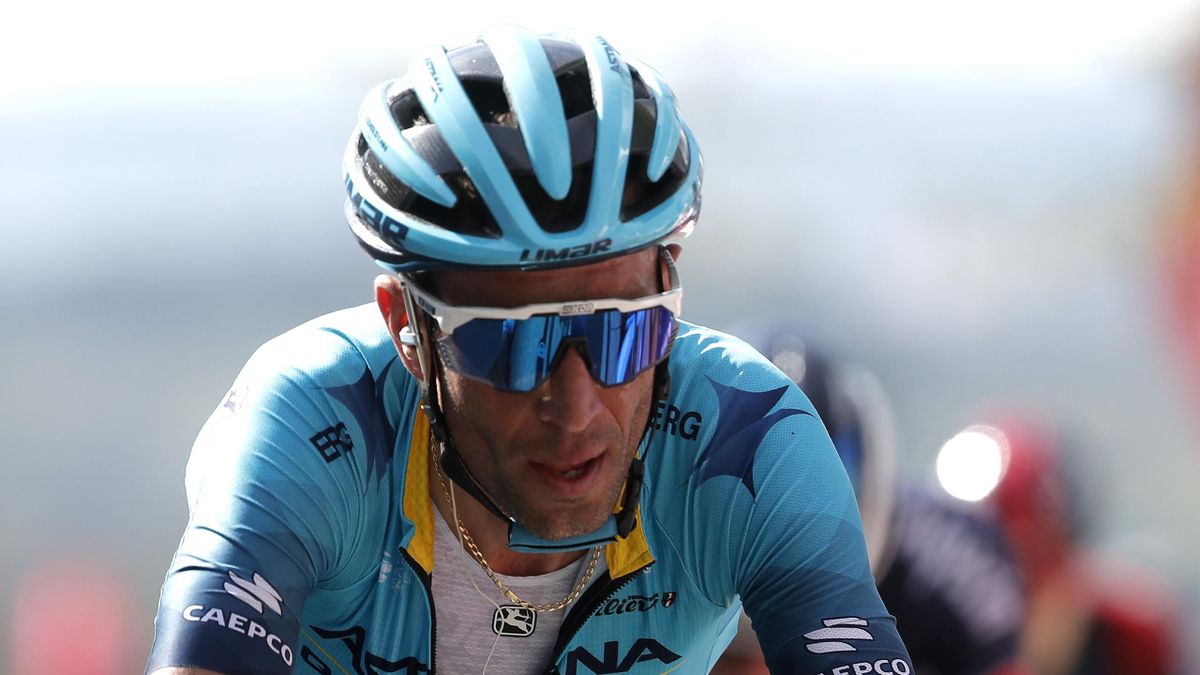 Nibali kondigt aan dat dit zijn laatste optreden is in de Giro