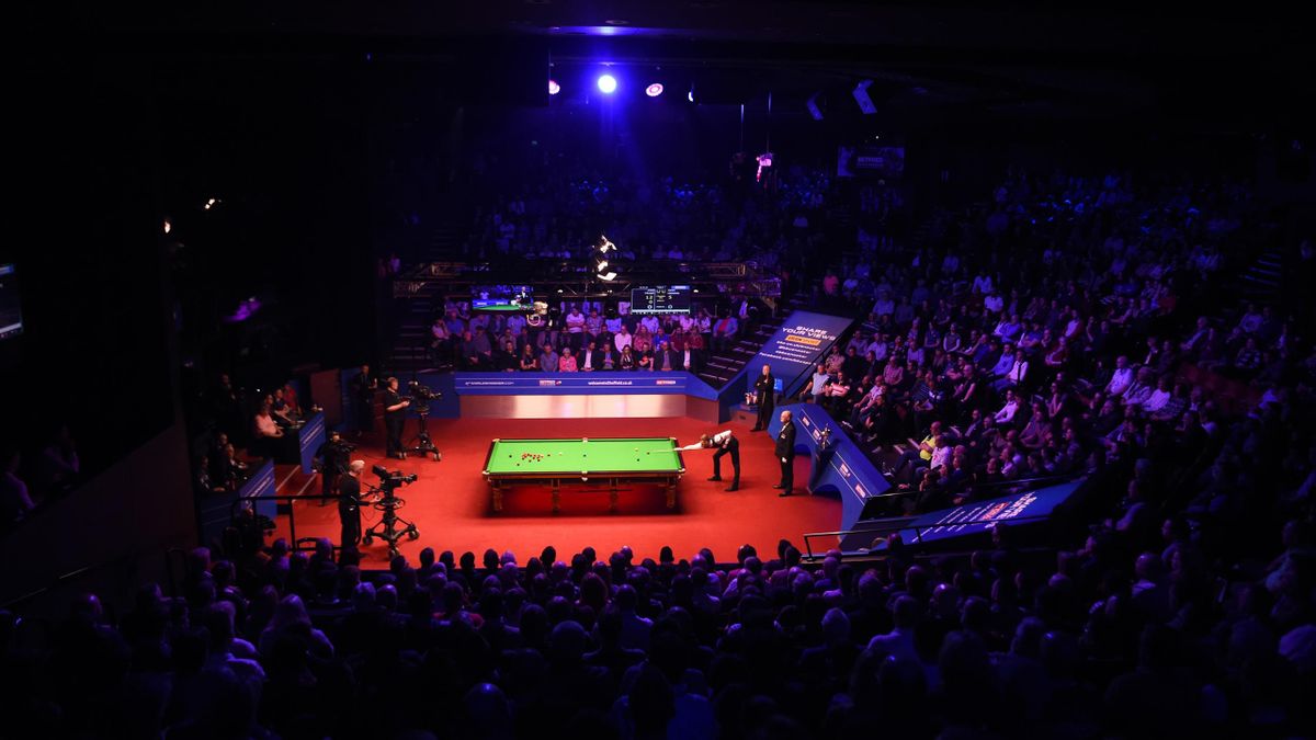 A packed Crucible Theatre in Sheffield.