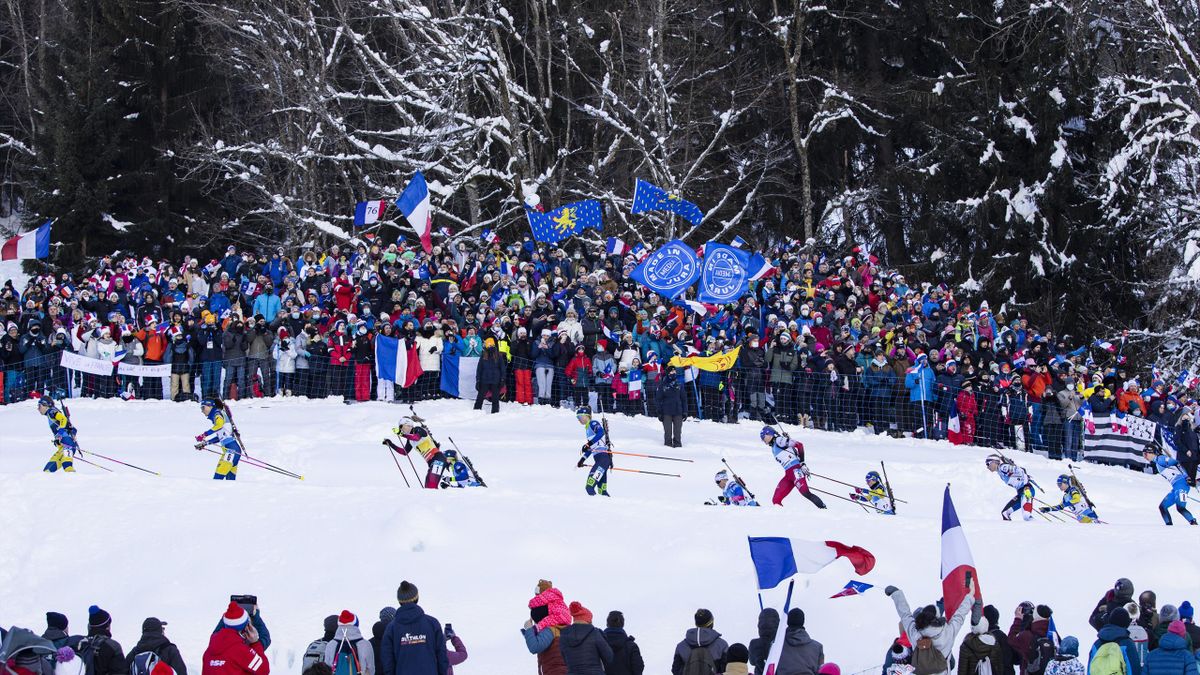 In Annecy-Le Grand Bornand durften noch über 20.000 Fans pro Tag zuschauen