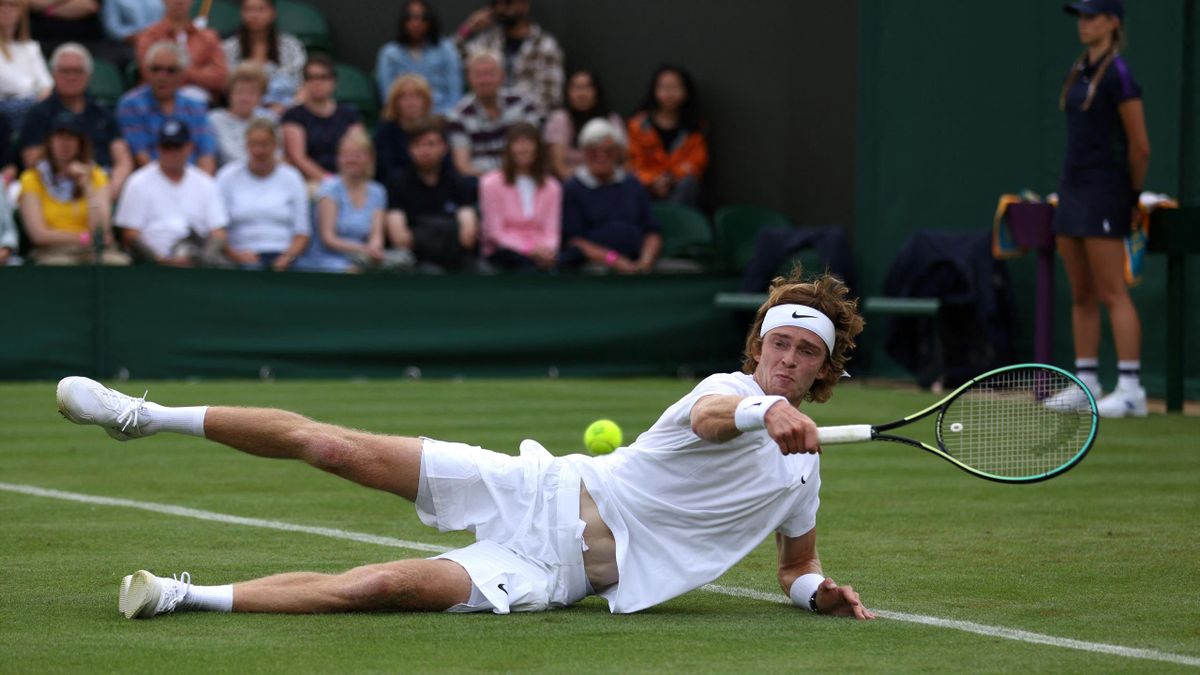 Andrey Rublev idén is szívesen indult volna Wimbledonban, de elhasalt