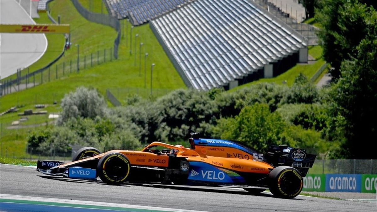 Carlos Sainz con el McLaren