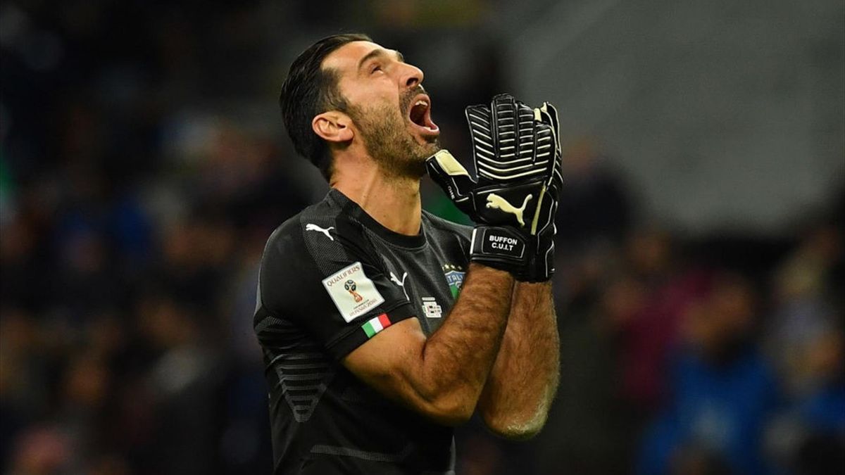 Buffon - Italy-Sweden - FIFA 2018 World Cup Playoff - Getty Images