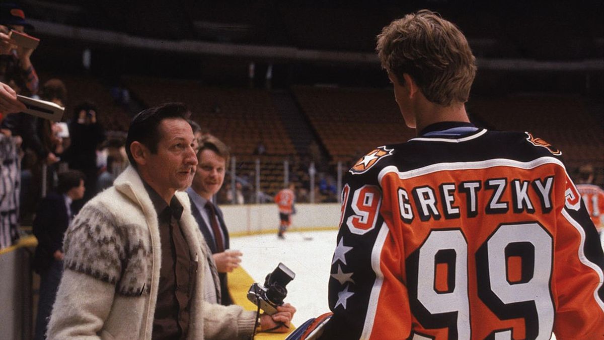 Walter Gretzky (l.) und sein Sohn Wayne