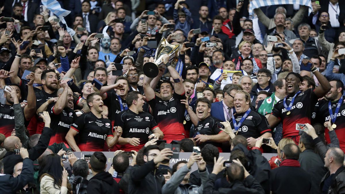 Saracens Beat Racing 21 9 To Win Champions Cup Eurosport