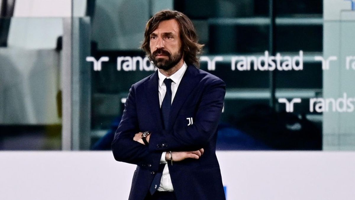 Andrea Pirlo durante Juventus-Milan - Serie A 2020-21