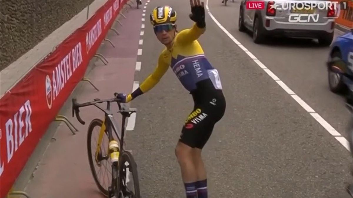 Amstel Gold Race 2021 - Motorino nella bici di Primoz Roglic? Maurizio  Fondriest analizza il caso - Eurosport