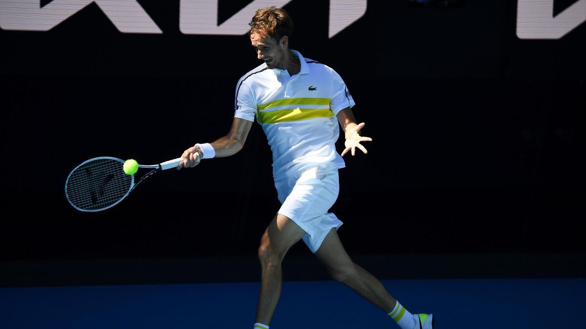Open d'Australie 2021 - Daniil Medvedev, vainqueur facile d'Andrey Rublev, qualifié pour les ...