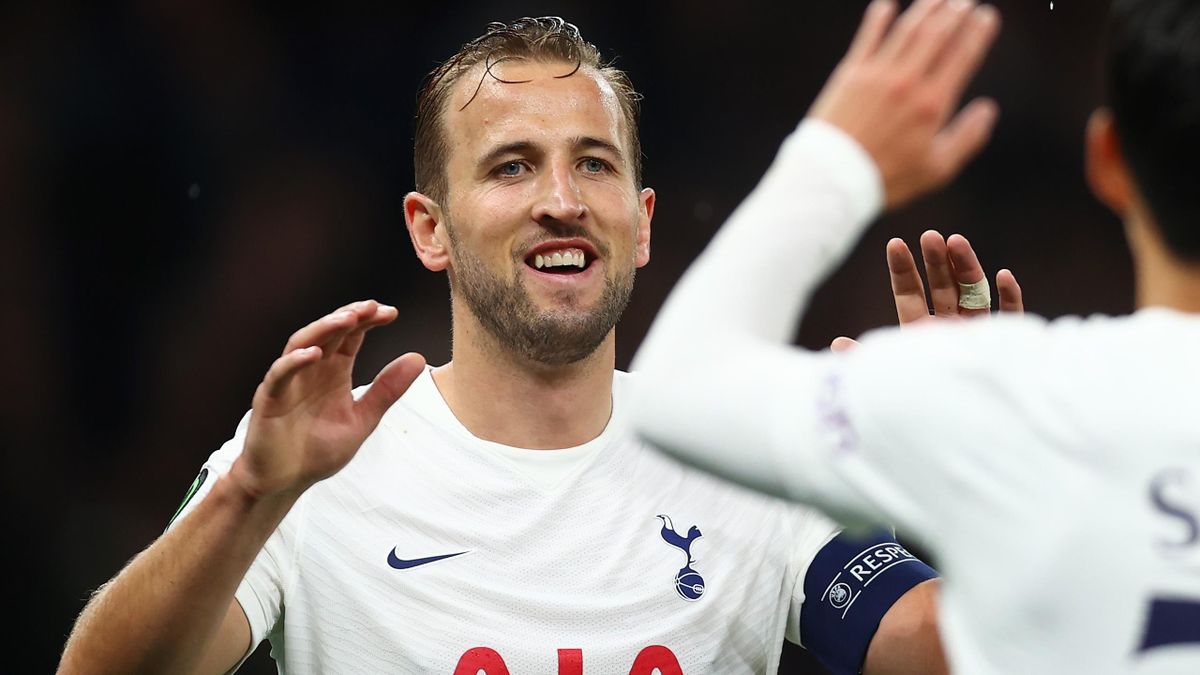 Harry Kane scores 20-minute hat-trick as Tottenham cruise to victory over  Mura in Europa Conference League - Eurosport