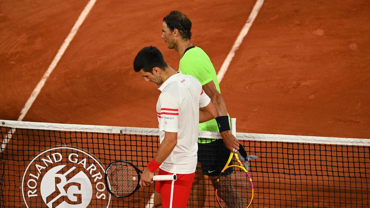 Rafael Nadal és Novak Djokovic a Roland Garros tavalyi elődöntőjén