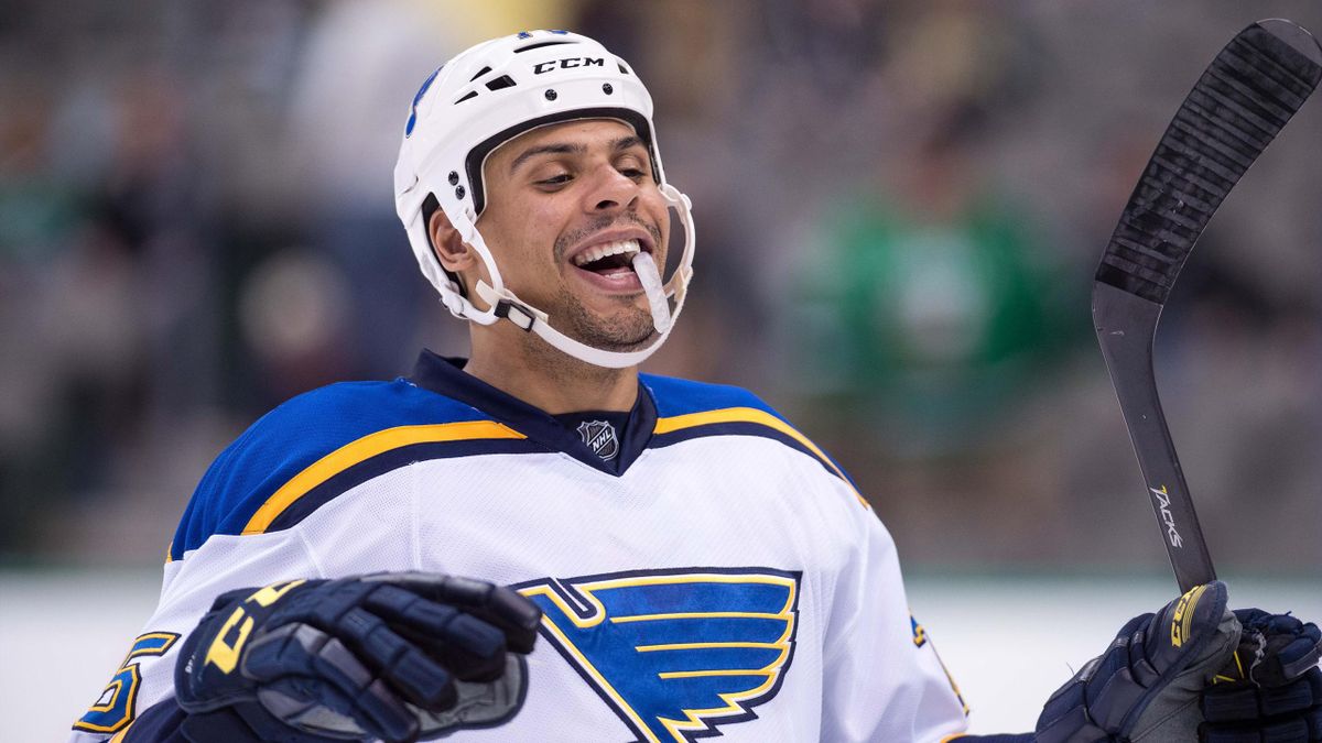 St. Louis Blues right wing Ryan Reaves