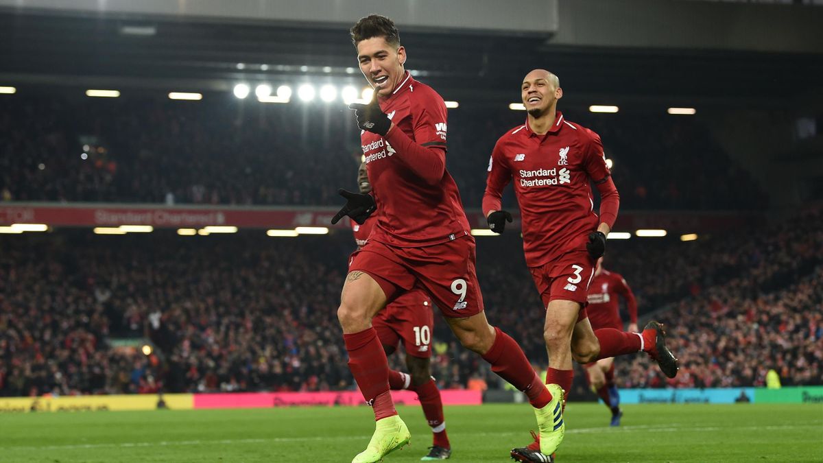 Roberto Firmino (Liverpool), buteur contre Crystal Palace - Premier League 2018-2019