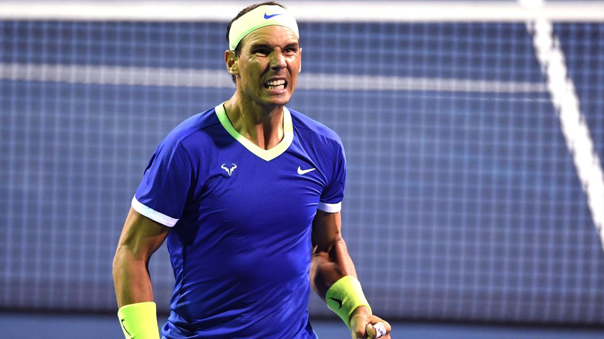 Rafael Nadal feiert in Abu Dhabi sein Comeback