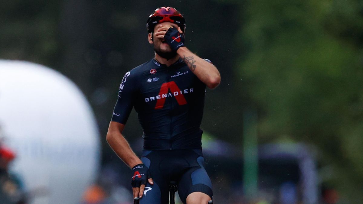 Filippo Ganna Giro D'italia 2020 - Giro d'Italia 2020: Zeitfahr-Star Ganna gewinnt Bergetappe ...