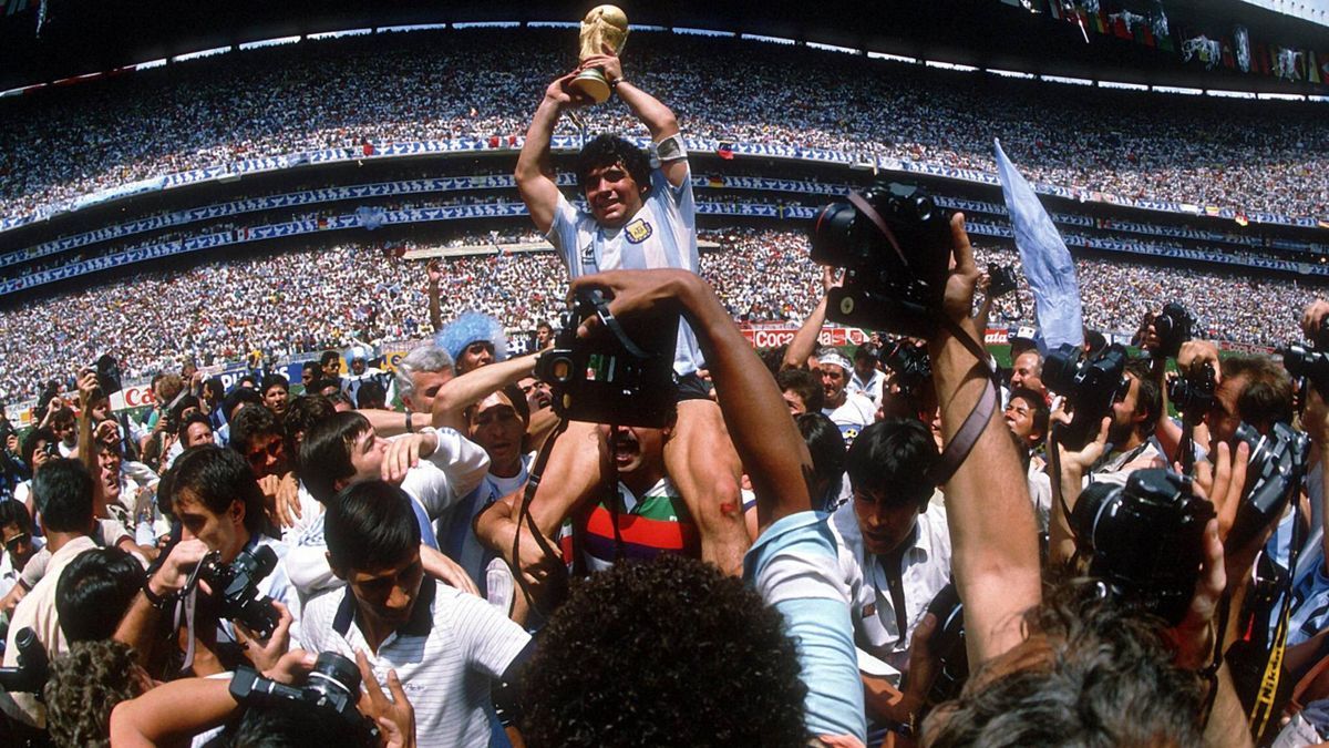 Coupe Monde Football Finale Allemagne Argentine" 1986 FFC MEXIQUE "CONCORDE 