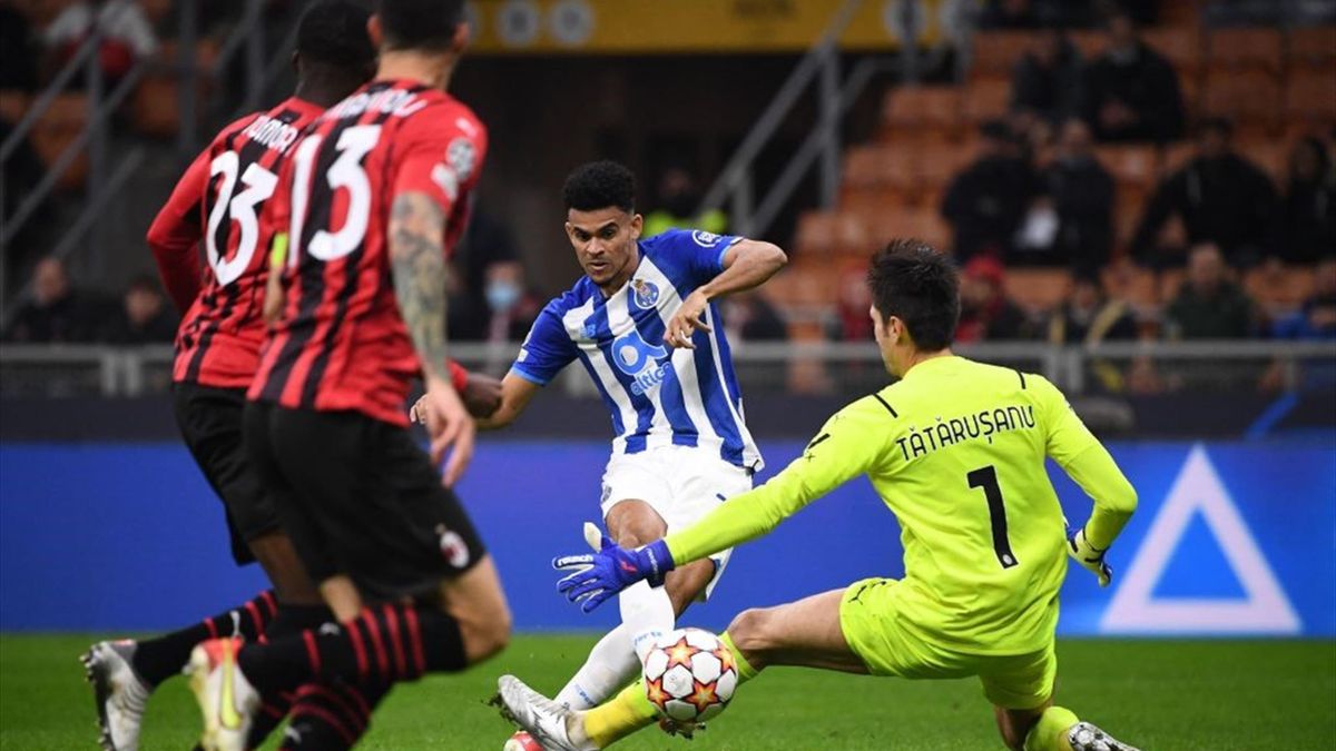 Il gol di Luis Diaz in Milan-Porto - Champions League 2021-22
