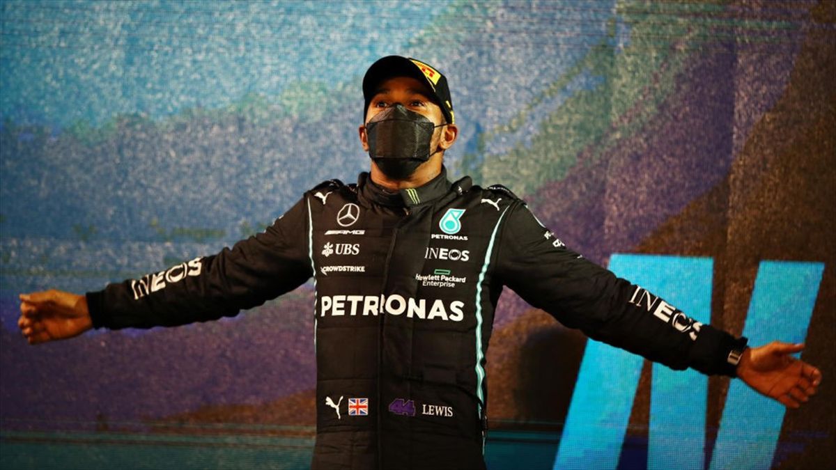 Lewis Hamilton (Mercedes) au Grand Prix de Bahreïn 2021