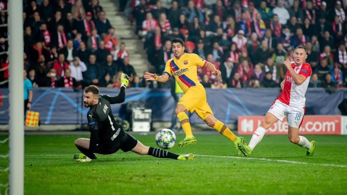 Ultimo gol de suarez en champions clearance