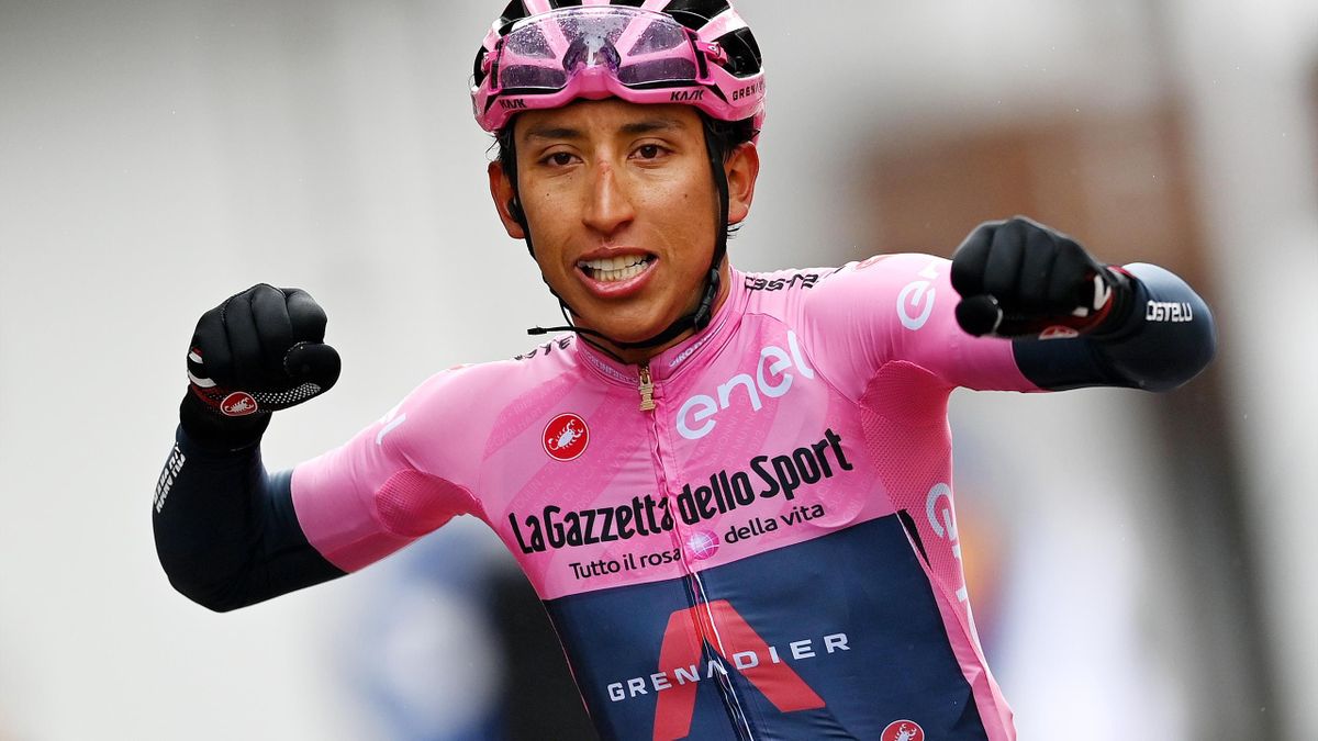 Egan Bernal wins Stage 16 at the Giro d'Italia