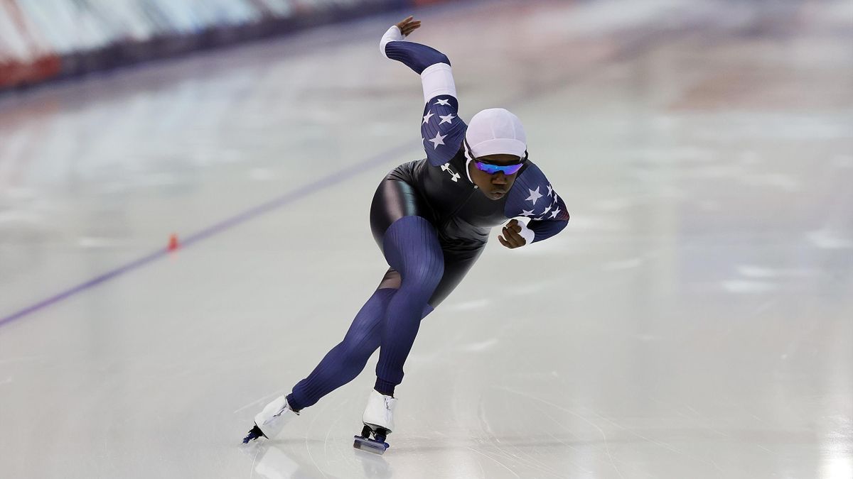 Erin Jackson weet zich niet te plaatsen voor de Olympische Spelen
