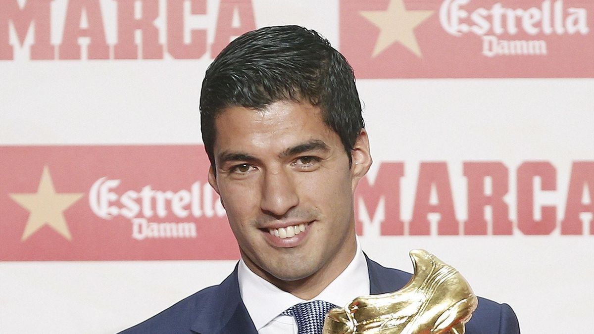 Museo parcialidad Humildad Suárez desvela sus tres goles favoritos al recibir su segunda Bota de Oro -  Eurosport