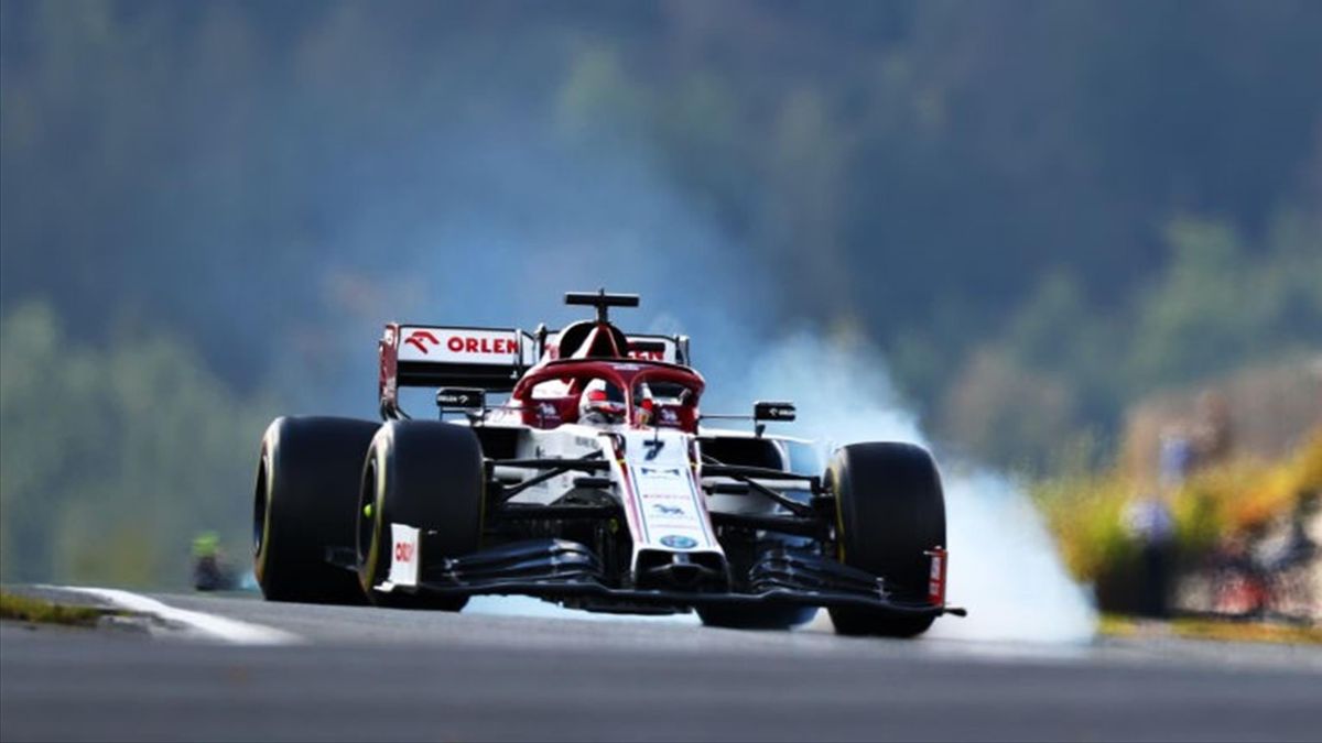 Kimi Räikkönen (Alfa Romeo) au Grand Prix de l'Eifel 2020