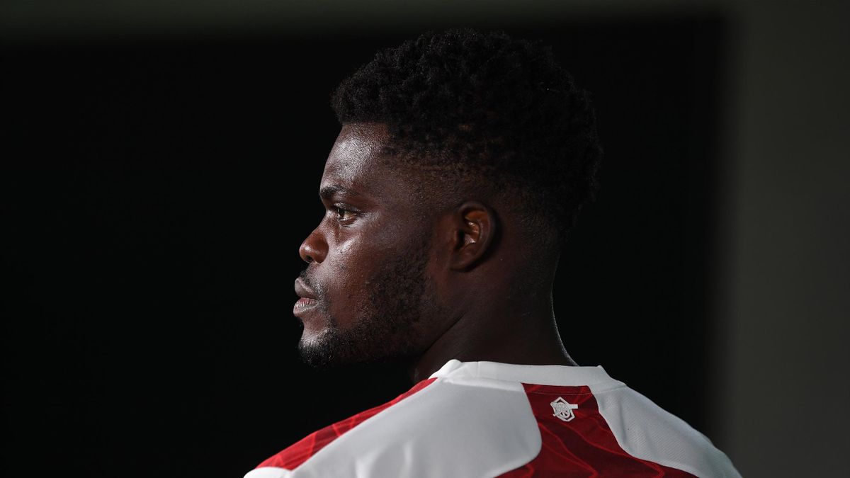 Arsenal unveil new signing Thomas Partey at London Colney