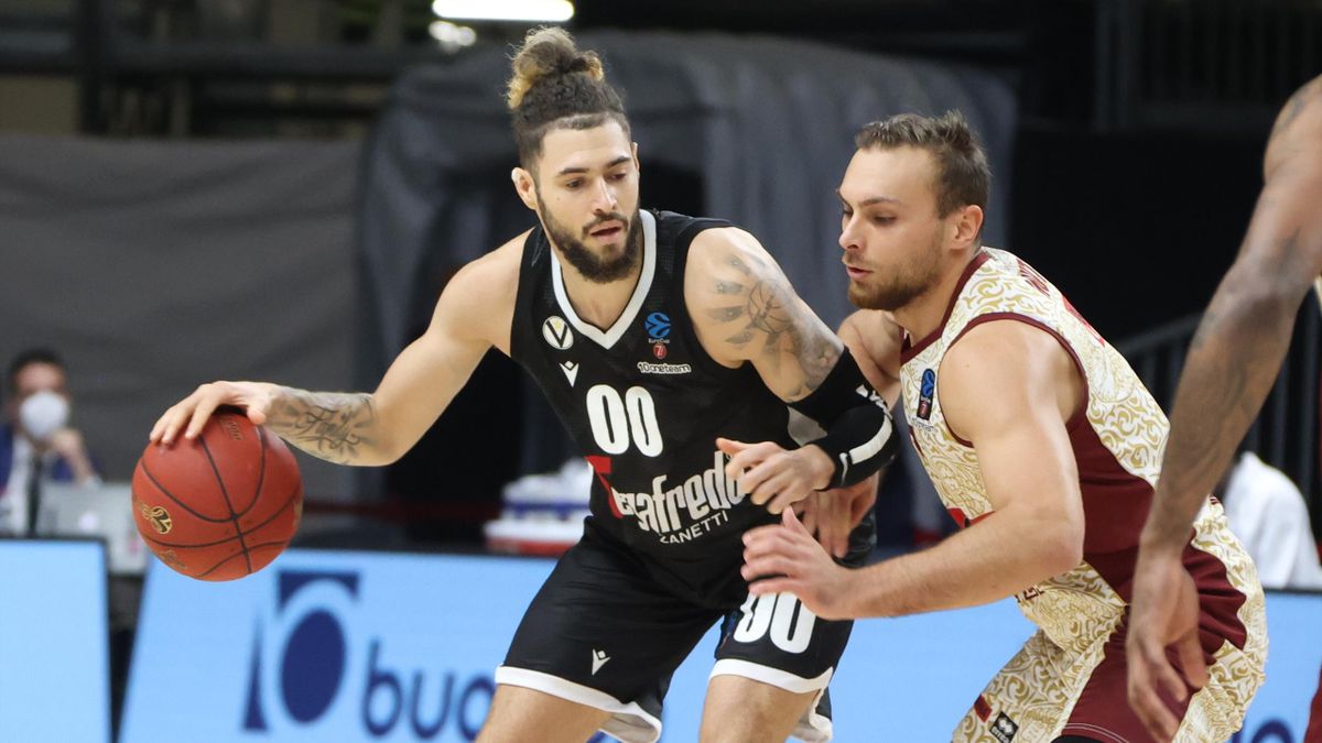 Basket, Serie A la Virtus Bologna perde Cordinier per un mese, nessuna