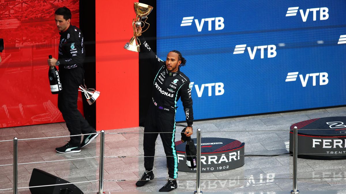 Lewis Hamilton (Mercedes) ist der erste F1-Fahrer mit 100 Siegen