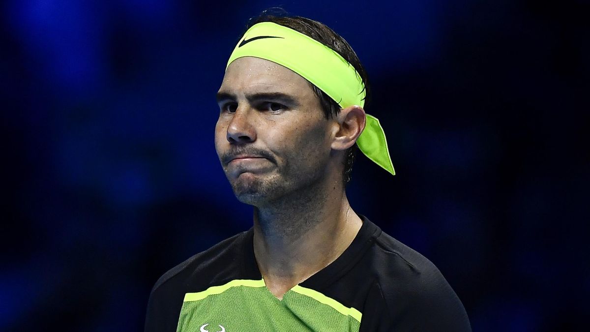 Rafael Nadal moest zijn vierde nederlaag op rij slikken