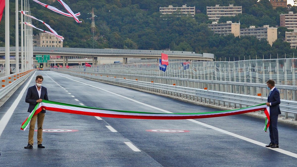 Der Giro soll über die Autobahnbrücke San Giorgio führen