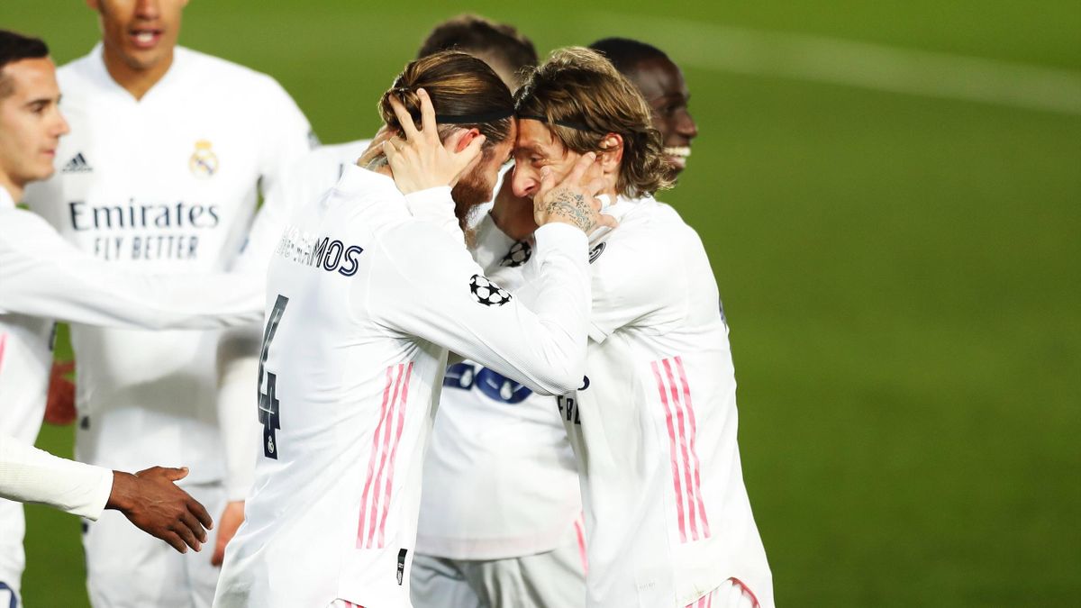 Sergio Ramos et Luka Modric