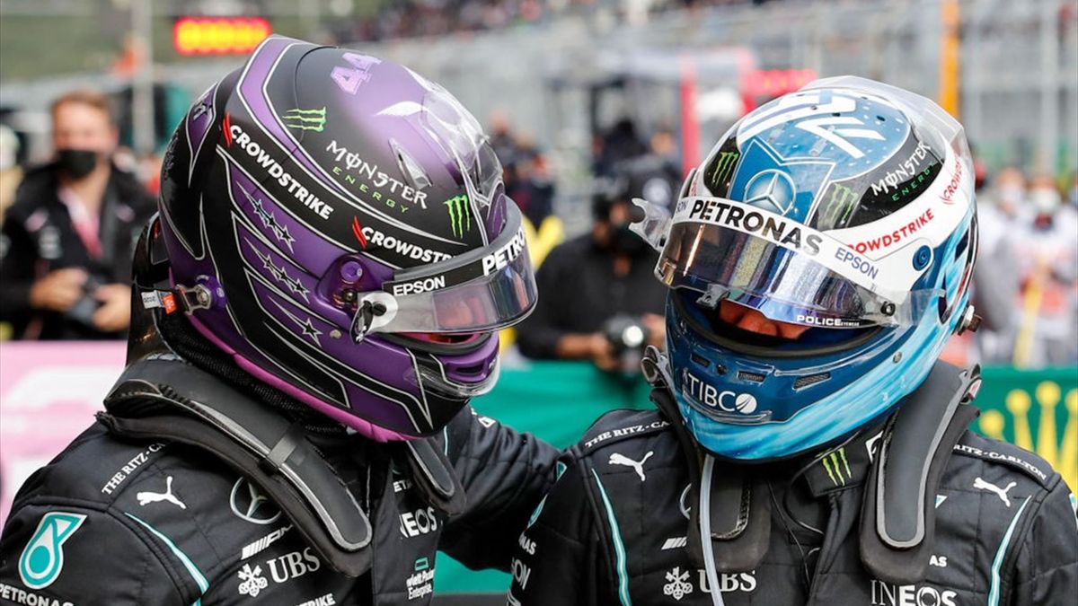 Lewis Hamilton, Vallteri Bottas (Mercedes) - GP of Turkey 2021