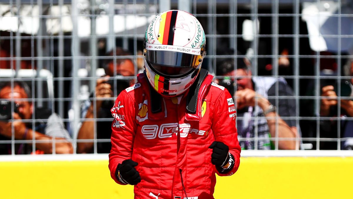Sebastian Vettel (Ferrari) au Grand Prix du Canada 2019
