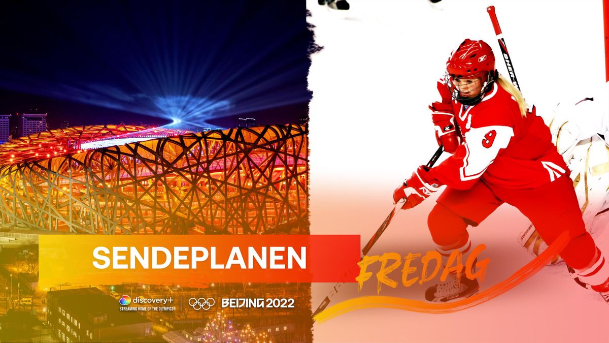 Se de danske ishockey-kvinder i aktion fredag morgen klokken 05:05 på discovery+.