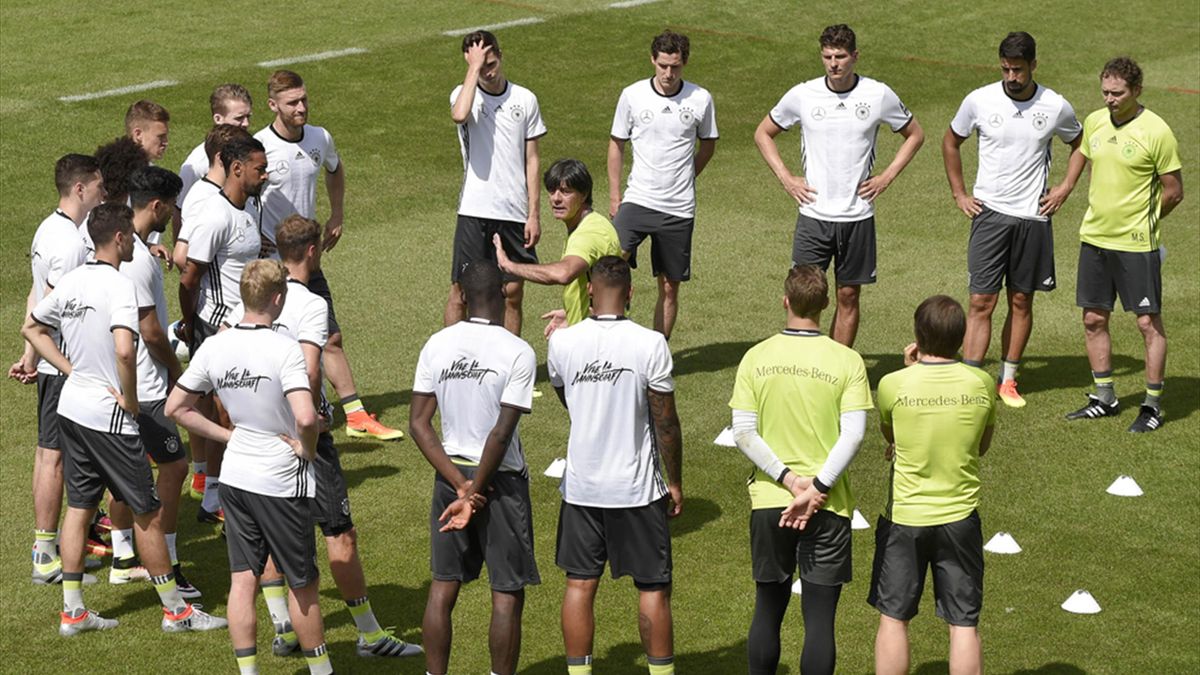 EM 2016: Die deutsche Nationalmannschaft wurde in ihrem ...
