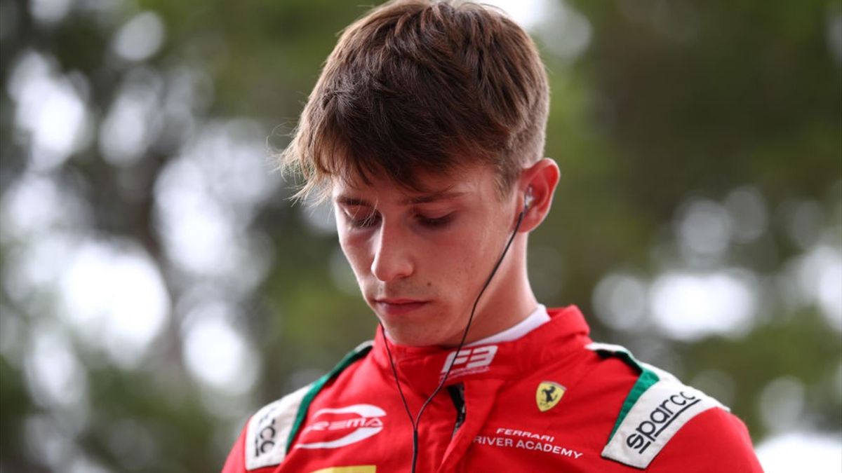 Arthur Leclerc (Prema) lors du meeting de Formule 3 au Castellet le 19 juin 2021