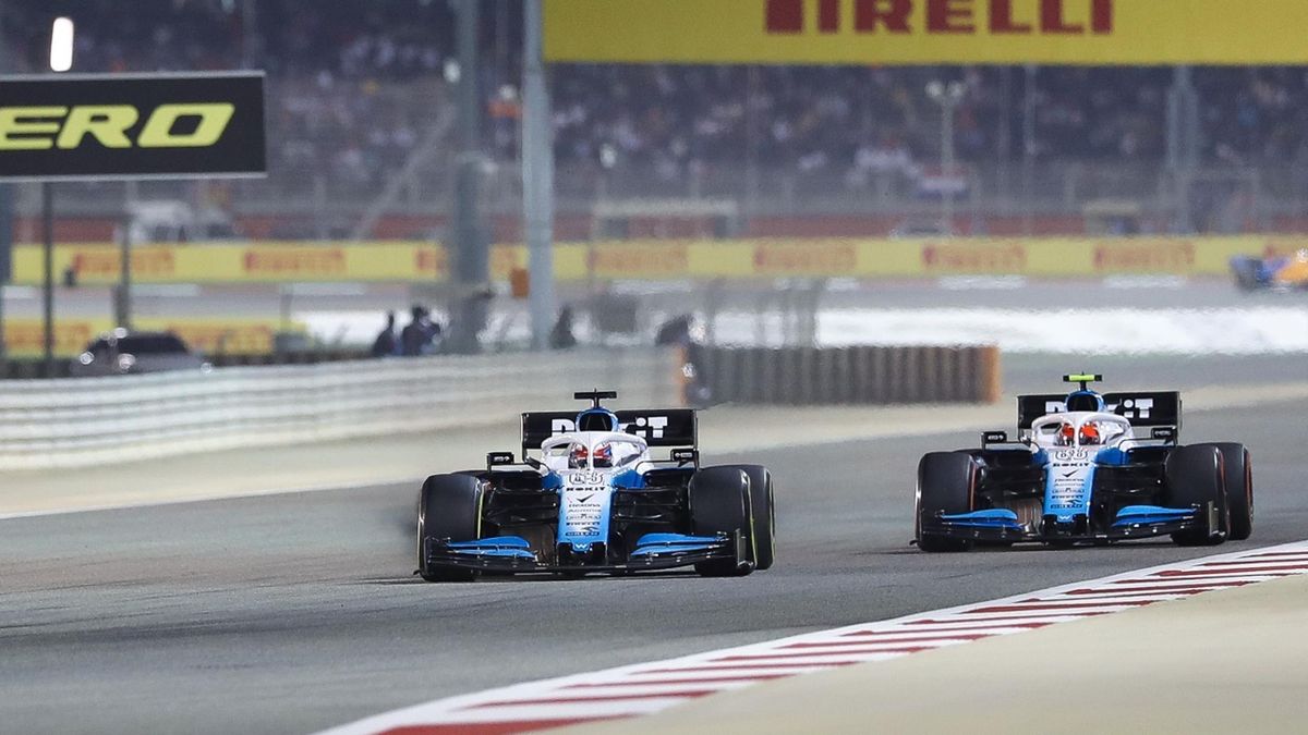 Robert Kubica et George Russell (Williams) au Grand Prix de Bahreïn 2019