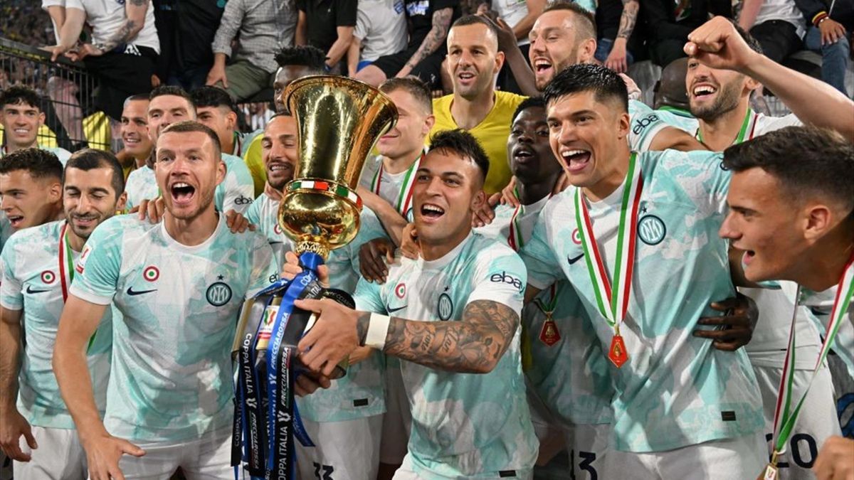 Coppa Italia - Fiorentina-Inter 1-2: Lautaro Martinez regala il trofeo