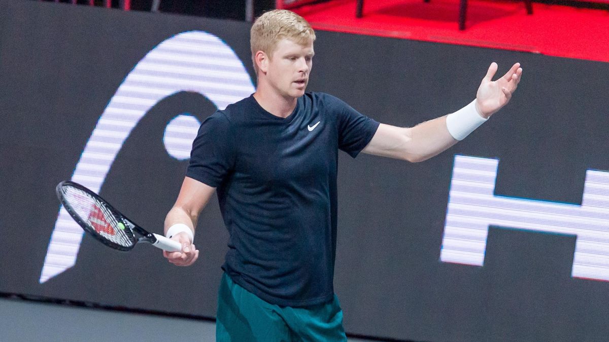 Kyle Edmund lost in the first round in Cologne