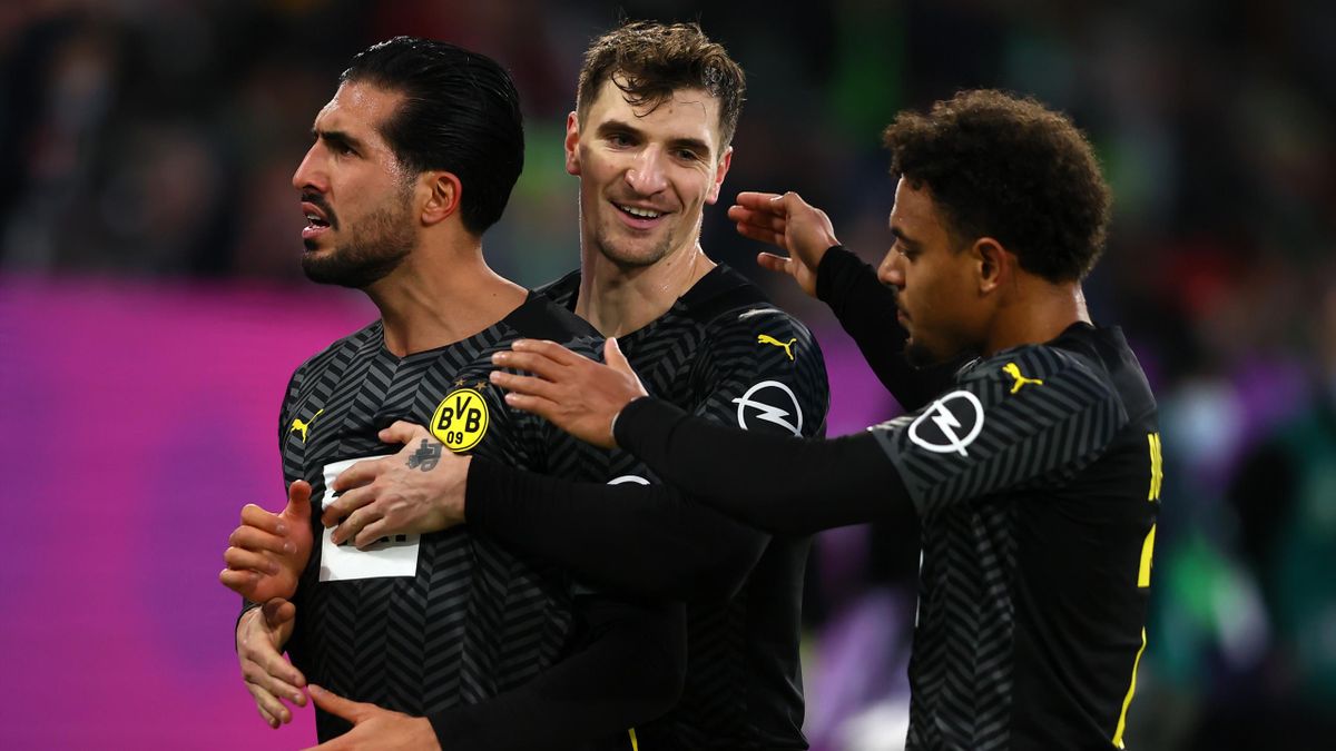 Borussia Dortmund celebrate